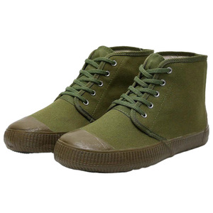 Zapatos de trabajo de lona de camuflaje de alta calidad para hombre, zapatos de seguridad transpirables antideslizantes para obras de construcción, resistentes al desgaste, tacón bajo - Product Image 5