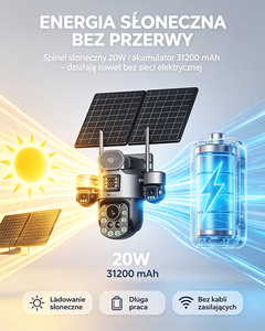 Cámara Solar Wistino 4G con Zoom 99X, Cámara <span class=keywords><strong>IP</strong></span> para Hoteles y Resorts, Seguridad para Huéspedes, Visión Nocturna, Seguimiento de Movimiento, Cámara CCTV para Exteriores - Product Image 5