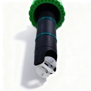 عداد تدفق رقمي 4 بوصات بمخرج نبضي مربع الشكل من نوع PP مع دفاعة، مخصص للسوائل والزيوت - Product Image 2