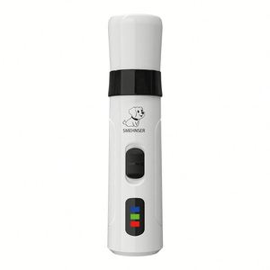 Lime à ongles électrique rechargeable pour chiens et chats avec LED, faible bruit et faibles vibrations – Kit complet - Product Image 5