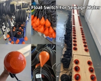 Aikon Capteur de niveau d'eau électronique avec circuit de commande Interrupteur à flotteur Contrôle du niveau de liquide