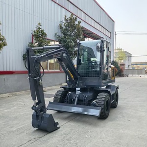 Trung Quốc máy xúc các nhà sản xuất Giá bất ngờ bán Chất lượng cao 4-8ton hiệu quả EPA/euro5 Vườn Nhà Mini Wheel máy xúc - Product Image 5