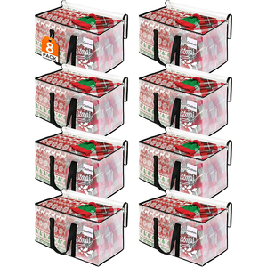 <span class=keywords><strong>Bolsas</strong></span> de <span class=keywords><strong>Mudanza</strong></span> Extra Grandes Resistentes, Bolsa con Cierre de Polipropileno Tejido Resistente para Almacenamiento - Product Image 5