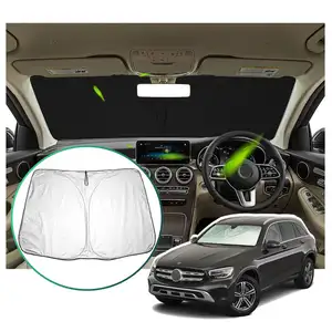 Front Windshield Car Sunshade UV Wind Screen Sun Visor For Jeep Grand Cherokee Wrangler Jk Jl Renegade Gladiator Compass Patriot