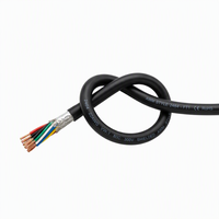 Doppelt Abgeschirmtes Mehradriges 18AWG Verzinntes Kupfer PVC-Mantel 300V Flexibles Abgeschirmtes Kommunikations-Elektrokabel