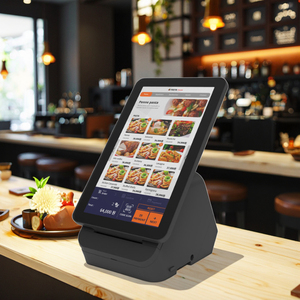 Androidインダストリアルターミナル回転可能ディスプレイ内蔵プリンターレストラン注文ターミナル食事チケットレシート印刷 - Product Image 1