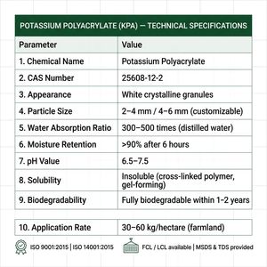 Secco Manufacturers : Polymère Super Absorbant, Polyacrylate de Potassium, <span class=keywords><strong>Résine</strong></span> <span class=keywords><strong>Synthétique</strong></span> et Plastiques <span class=keywords><strong>pour</strong></span> l'Agriculture - Product Image 3