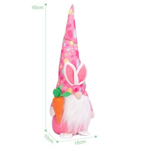 Nouvelle décoration de Pâques, gnome lapin, poupée sans visage, figurine, décoration de fenêtre, ornement - Product Image 5