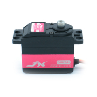 Servomoteur JX PDI-6113MG 61g à couple élevé, sans noyau, en métal et plastique, 7.4V pour réparation d'avions, hélicoptères, bateaux RC et pièces de jouets fixes