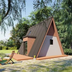 Kit <span class=keywords><strong>de</strong></span> maison préfabriquée mobile pliable en bois <span class=keywords><strong>de</strong></span> <span class=keywords><strong>luxe</strong></span> à deux étages, cadre modulaire triangulaire, <span class=keywords><strong>chalet</strong></span>, cabine, complexe hôtelier, conteneur, Chine - Product Image 3