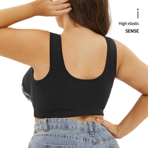 Sujetador sin aros liso de talla grande para mujer de alta calidad, diseño de estampado Sexy para mujeres mayores de mediana edad con sobrepeso, venta al por mayor - Product Image 4