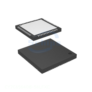 CY7C65640B-56LFXC Interface Components Electronic IC USB CONTROLLER HS 56VQFN Original 56 VFQFN Exposed Pad - Product Image 1