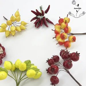 Sunvissh Wholesale Artificial Berry Fruit For Decoration