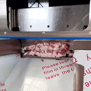 Máquina cortadora de cubos de carne de ganso, pato, pollo, aves de corral frescas, precio - Product Image 3