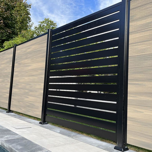 Clôture composite imperméable de haute qualité, décorative, anti-corrosion, en WPC <span class=keywords><strong>pour</strong></span> <span class=keywords><strong>terrasse</strong></span> - Product Image 3