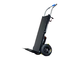 Chariot électrique d'escalade pour escaliers Capacité de charge de 250kg Machine à ramper automatique avec structure en acier pliable et grands pneus