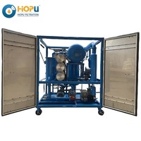 Nouveau purificateur d'huile de transformateur à fluide silicone HOPU FR3 triphasé 380V en acier inoxydable avec garantie de 5 ans