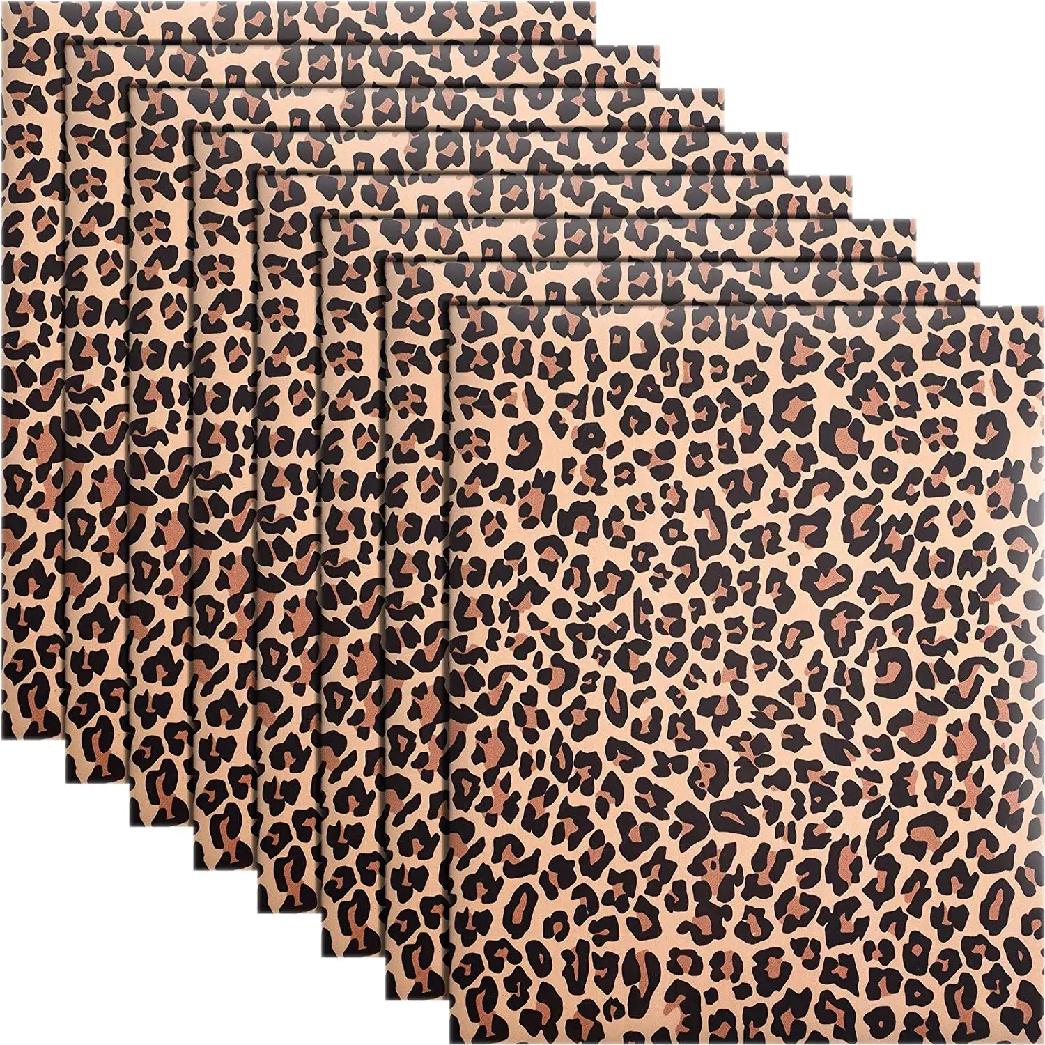 Vinyle imprimé léopard en vinyle, 1 pièce, Animal sauvage, HTV, transfert de chaleur, pour t-shirts, sacs, chapeaux, décoration artisanale