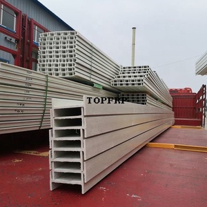 วัสดุคอมโพสิตความแข็งแรงสูง โปรไฟล์ FRP แบบพัลทรูชั่น คาน FRP รูปตัวไอ - Product Image 6