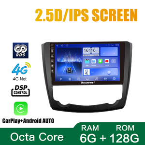 Para <span class=keywords><strong>Renault</strong></span> <span class=keywords><strong>Kadjar</strong></span> 2015-2019 Dispositivo de unidad central de 9 pulgadas doble <span class=keywords><strong>2</strong></span> Din octa-core Quad coche estéreo navegación GPS Android radio de coche - Product Image 5