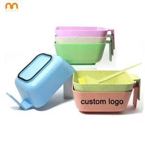 Tazón para Mezclar <span class=keywords><strong>Tinte</strong></span> <span class=keywords><strong>de</strong></span> <span class=keywords><strong>Cabello</strong></span> con Logotipo Personalizado para Salón <span class=keywords><strong>de</strong></span> Peluquería, Diseño Antideslizante <span class=keywords><strong>de</strong></span> Plástico - Product Image 1