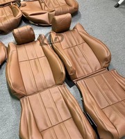 Housses de siège auto sur mesure YLD pour 5 places en cuir, compatibles avec Mercedes Benz W204 W205 W211 W203 W206 W210 W212 W213 W214