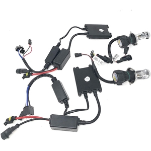 Bộ điều khiển đèn <span class=keywords><strong>Xenon</strong></span> Slim 35W, đèn pha LED <span class=keywords><strong>HID</strong></span> H4-3 6000K trắng cho ô tô, mới, đỏ xanh, 12V/24V, H1 H3 H11 H7 H9 - Product Image 5