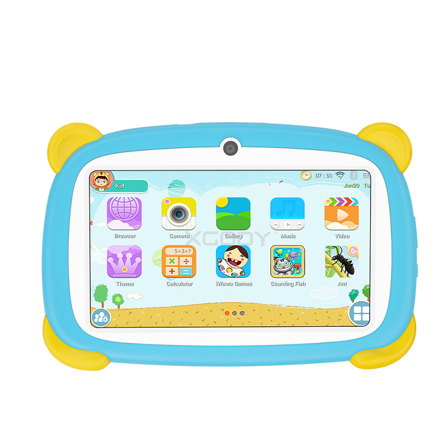 Android 11.0 Tablet 7 Inch 2GB+32GB Tablet PC Quad Core 800x480 With Phone Call Tablet Support OEM Customized Brand 2500mAh
