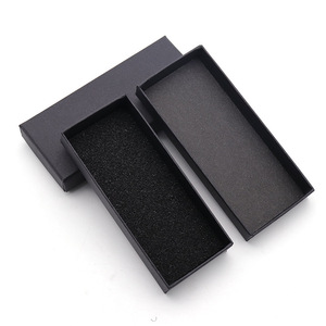 Caja para Cigarros Lubanzuo, Rectangular, de Cartón Negro, Resistente a la Humedad, Acabado Mate, Embalaje General - Product Image 2