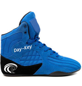 Day Key Custom Professional Gym Training Combat Boots Wide Fit Women Boxing Wrestling Shoes For Men Women - Product Image 2