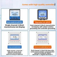 Elektroda pH E+H Jerman CPS11 Probe pH Kaca Tahan Suhu Tinggi Sensor pH Tester