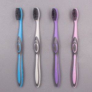 Brosse à dents manuelle pour adultes à long manche personnalisable, à poils durs, JSM007 - Product Image 1