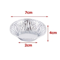 Antiadhésif Ondulation En Aluminium Oeuf Tarte Moule Réutilisable Cupcake Et Muffin Cuisson Tasse Tartelettes Casseroles Mini Pot Tarte Cuire