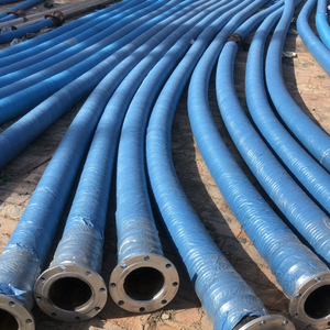 خرطوم مطاطي كبير القطر مقوى بأسلاك فولاذية لشفط وتصريف المياه والزيت، مقاوم للتآكل، بطول 20-40 متر للاستخدام الزراعي - Product Image 2