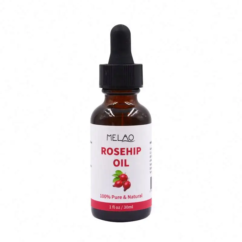 Private label melao oem/odm 100 pure rosehip oil for face in stock