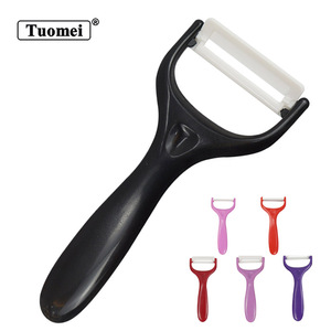 Dụng Cụ Gọt Vỏ Rau Củ Quả Dễ Sử Dụng Dụng Dụng Cụ Gọt Vỏ Cầm Tay Khoai Tây Y Lưỡi Gốm Sắc Bén Giao Hàng Nhanh - Product Image 2