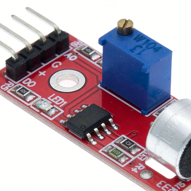 KY-037 3pin Voice Sound Detection Sensor Module High Sensitivity Microphone DIY Intelligent Smart Vehicle for Robot Car