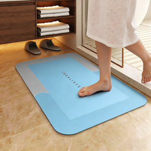 Alfombrilla de Baño Rectangular de Tierra de Diatomeas Idealists, Absorbente y Antideslizante - Product Image 1