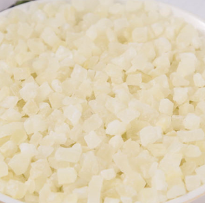 Frutta Secca, Polpa di Pesca Bianca Zuccherata a Cubetti per Alimenti - Product Image 2