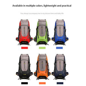 Custom Waterproof Hiking <b>Camping</b> Backpack Trekking Bag <b>Rucksack</b> Large Capacity Travel Outdoor Sports Bags Backpack Trekking - Product Image 4