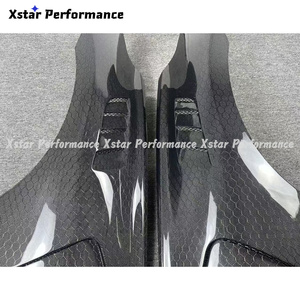 Garde-boue avant en fibre de carbone en nid d'abeille Style Xstar pour Nissan <span class=keywords><strong>370Z</strong></span> Z34 2009-2020 - Product Image 5