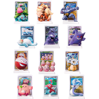 Nouvelles figurines d'action en PVC originales Anime Frozen Dream Finishing Touch Japon 151 Blind Box Vol.1 Carte de voyage Carte flash PTCG