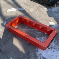 Moule à blocs Lego pour ciment, en acier robuste, pour la fabrication de blocs de béton, mur à empilage sec, taille personnalisée