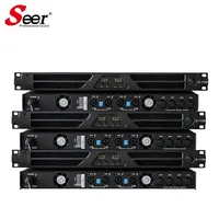 D-500 Profesyonel 4 Kanal AB Sınıfı Güç Amplifikatörü Push-Pull Transistörlü Amplifikatör KTV Sahne Ses Sistemi için