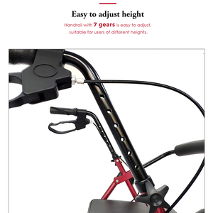 Andador con Ruedas <span class=keywords><strong>de</strong></span> Aluminio para Exteriores Senyang, Andador y Rollator al por Mayor para Personas Mayores y Obesas - Product Image 5