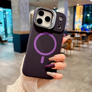Custodia per <span class=keywords><strong>iPhone</strong></span> 16 <span class=keywords><strong>Pro</strong></span> Soft-Touch Magnetica con Protezione Lente Rialzata Anti-Caduta e Anti-Graffio - Product Image 5