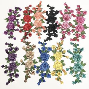 Çok renkler nakış 3d çiçek aplike yama giysi DIY aksesuarları ltaccessories 3a - Product Image 6