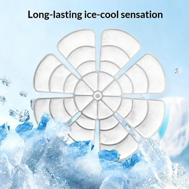 Essential for Outdoor Sports TPU Durable Cap Pad Ice Pack -28 Degrees PCM Long-Lasting Cooling Summer Model 002 Class II