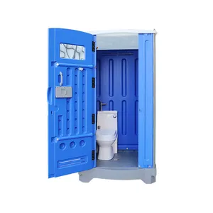 plastic toilet and shower cabins