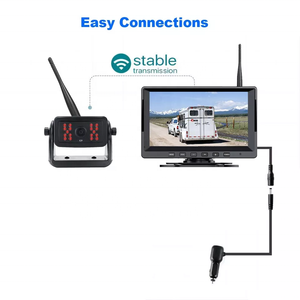 Iposter Trailer <span class=keywords><strong>Caravan</strong></span> Pickup Camper 7in IPS Màn hình Màn hình vòng lặp ghi âm năng lượng mặt trời từ không dây sao lưu ngược <span class=keywords><strong>Camera</strong></span> <span class=keywords><strong>Kit</strong></span> - Product Image 6